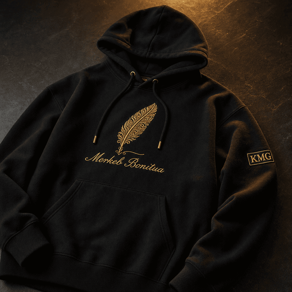 Golden Feather Hoodie